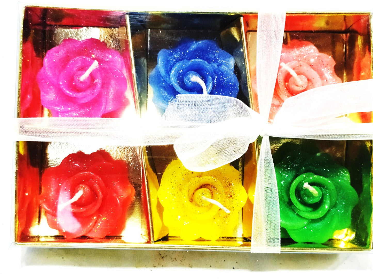6 pc Curved Rose Gift Pack-F11