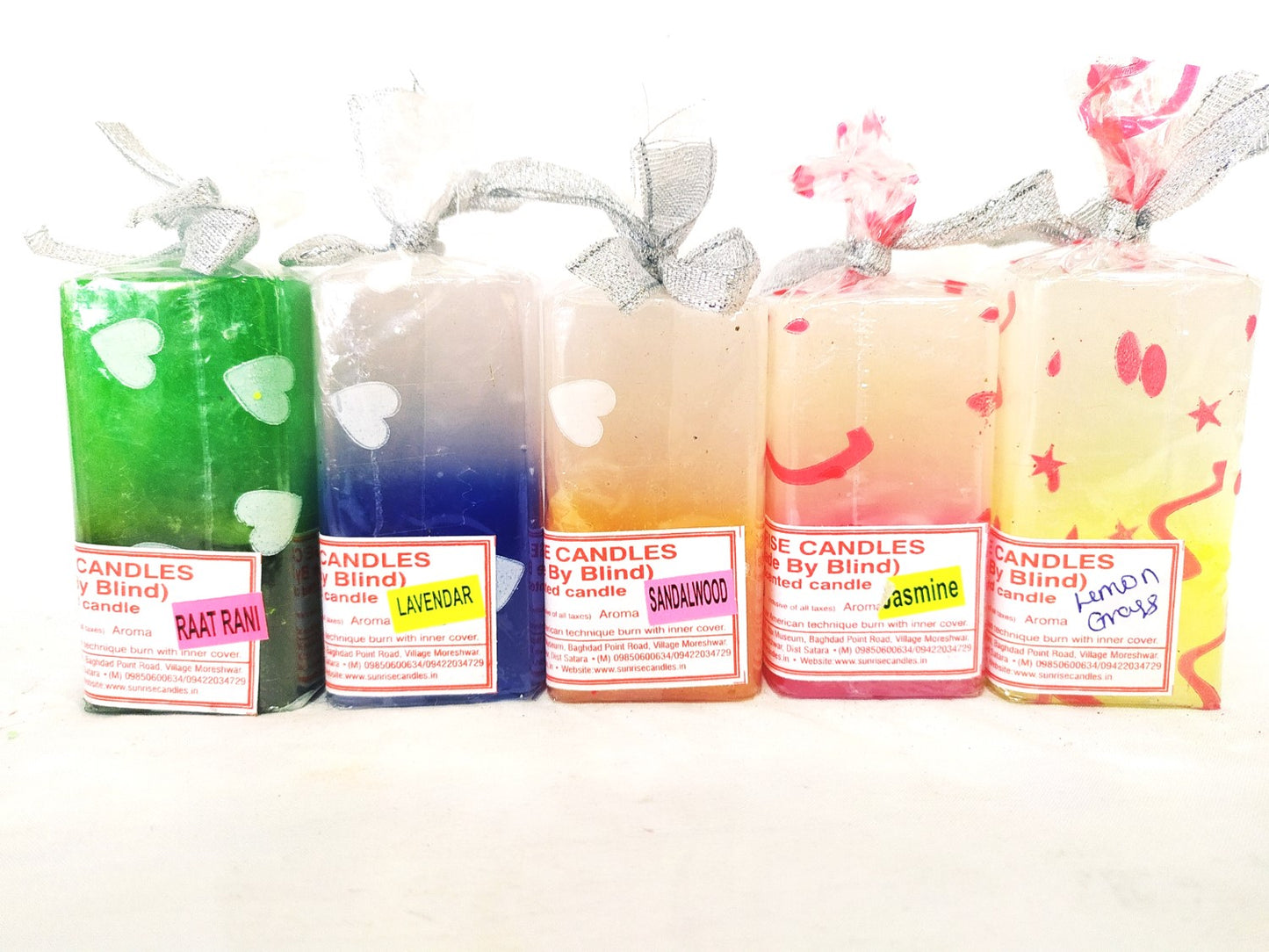 Scented Candle Long pack of 1-S6