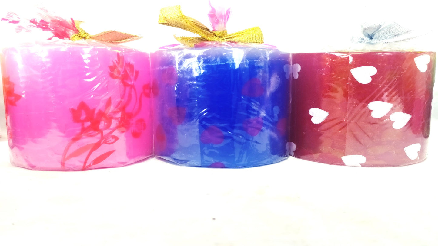 Scented Candle Round Big Set of 1-S7