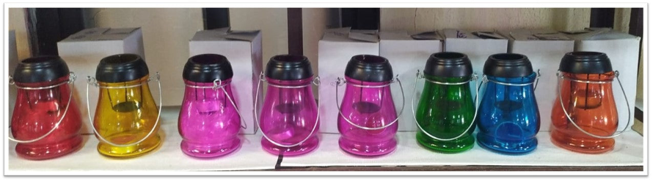 Lantern Hanging Tlite Candle Holder Set of 1-D11