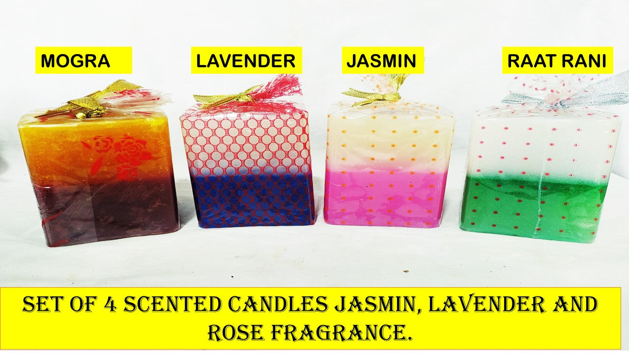 Scented Candle Block Big Set of 1-S8