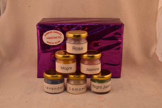 Scented Jar Set of 6: Small -S3