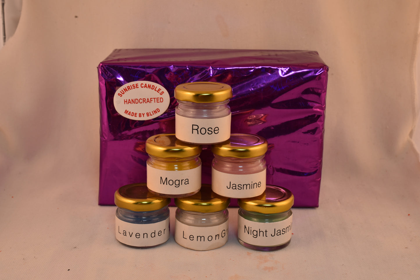 Scented Jar Set of 6: Small -S3