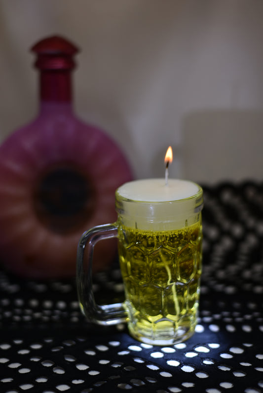 Beer Mug Candle Big Size -S14